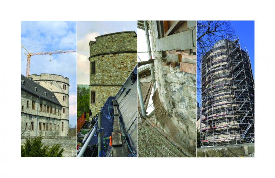 Kreismuseum Wewelsburg beteiligt sich am „Tag des offenen Denkmals“ mit dem Rundgang „Konservieren, restaurieren, rekonstruieren? Zu den Sanierungskonzepten der Wewelsburg im 19. und 20. Jahrhundert“ am Sonntag, 12. September um 11 und 15 Uhr (©Kreismuseum Wewelsburg)